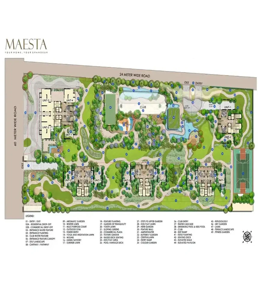 CRC Maesta  Floor Plan